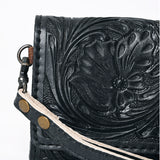 American Darling Clutch Hand Tooled Genuine Leather women bag western