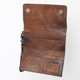 American Darling Clutch Hand Tooled Genuine Leather women bag western