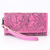 American Darling Clutch Hand Tooled Genuine Leather women bag western
