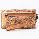 American Darling Clutch Hand Tooled Genuine Leather women bag western