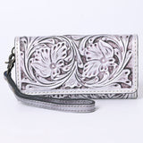 American Darling Clutch Hand Tooled Genuine Leather women bag western handbag purse