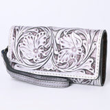 American Darling Clutch Hand Tooled Genuine Leather women bag western handbag purse