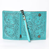 American Darling Clutch Hand Tooled Genuine Leather women bag western