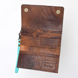 American Darling Clutch Hand Tooled Genuine Leather women bag western