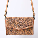 American Darling Wallet Hand Tooled Genuine Leather women bag western handbag purse