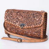 American Darling ADBG1133A Wallet Hand Tooled Genuine Leather women by Hilason – Cowboy and equestrian accessories