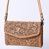 American Darling Wallet Hand Tooled Genuine Leather women bag western handbag purse