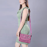 American Darling Wallet Hand Tooled Genuine Leather women bag western handbag purse