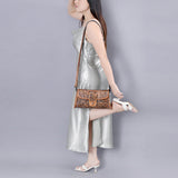 American Darling Wallet Hand Tooled Genuine Leather women bag western handbag purse