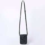 American Darling Cell Phone Holder Hand Tooled Genuine Leather women bag western handbag purse