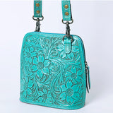 American Darling Cross Body Hand Tooled Genuine Leather women bag western handbag purse