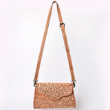 American Darling ADBG1137A Clutch Hand Tooled Genuine Leather women bag western handbag purse