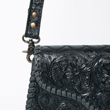 American Darling ADBG1137A Clutch Hand Tooled Genuine Leather women bag western handbag purse