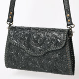 American Darling ADBG1137A Clutch Hand Tooled Genuine Leather women bag western handbag purse