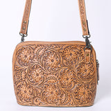 American Darling Cross Body Hand Tooled Genuine Leather women bag western handbag purse