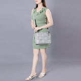 American Darling ADBG1138A Cross Body Hand Tooled Genuine Leather women bag western handbag purse