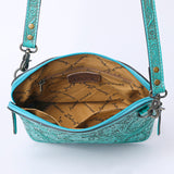 American Darling Cross Body Hand Tooled Genuine Leather women bag western handbag purse