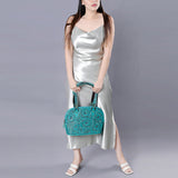 American Darling Tote Hand Tooled Genuine Leather women bag western handbag purse