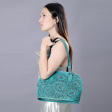 American Darling Tote Hand Tooled Genuine Leather women bag western handbag purse