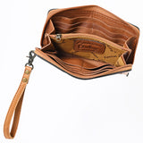 American Darling Clutch Hand Tooled Genuine Leather women bag western