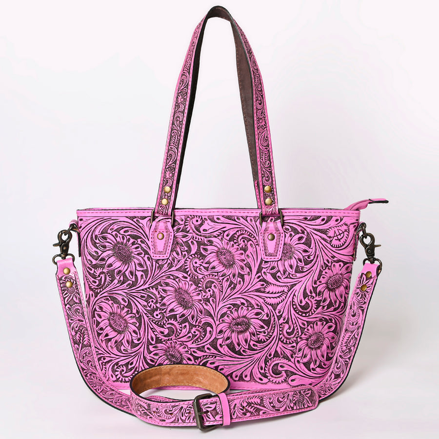 American Darling Tote Hand Tooled Genuine Leather Western Women Bag Handbag Purse | Travel Bags College Casual
