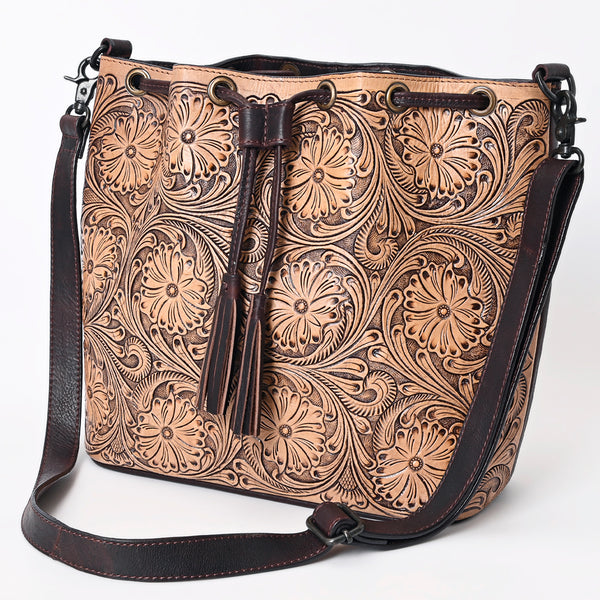 American Darling Hobo Hand Tooled Genuine Leather W. Women Bag | Bags by Hilason – Cowboy and equestrian accessories