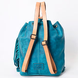 American Darling Backpack Hand Tooled Genuine Leather Western Women Bag Handbag Purse | for Laptop