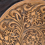 American Darling Duffel Hand Tooled Hair on Genuine Leather Western Women Bag | Duffel Weekend Travel Bags