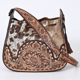 ADBG1144 American Darling Hobo Hand Tooled Hair-On Genuine Leather women bag western handbag purse