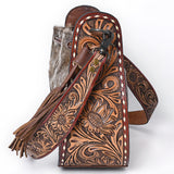 ADBG1144 American Darling Hobo Hand Tooled Hair-On Genuine Leather women bag western handbag purse