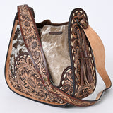 American Darling Hobo Hand Tooled Hair On Genuine Leather Western Women Bag | Handbag Purse | Leather Hobo Bag | Hobo Bags for Women | Hobo Purse | Cute Hobo Bag