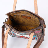 ADBG1149 American Darling Tote Hand Tooled Saddle Blanket Genuine