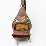 ADBG1153 American Darling Sling Hand Tooled Genuine Leather women bag