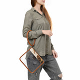 American Darling Clear Bag Hair-on Genuine Leather women bag western handbag purse