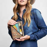 ADBG1160 American Darling Portfolio Bag Hand Tooled Saddle Blanket