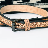 ADBG1161 American Darling Tote Saddle Blanket Genuine Leather women