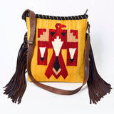 ADBG1167 American Darling Large Crossbody Saddle Blanket Genuine