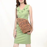 American Darling ADBG1176 Backpack Hand Tooled Genuine Leather Women Bag Western Handbag Purse
