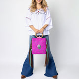 ADBG1178 American Darling Cross Body Hair-On Genuine Leather women bag