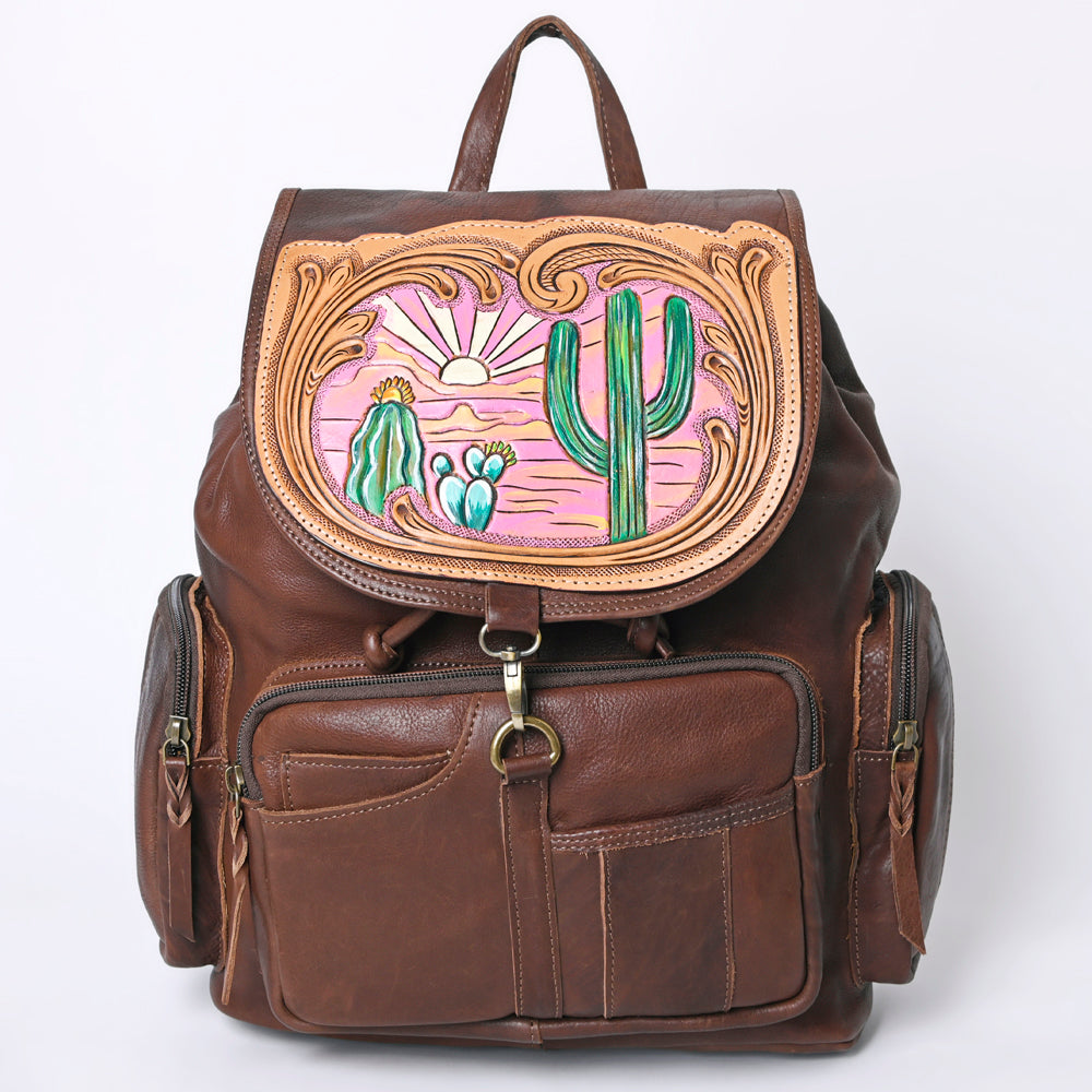 American Darling Backpack Hand Tooled Genuine Leather Western Women Bag | Backpack for Women | Laptop Backpack |Backpack Purse | Travel Backpack