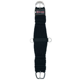 HILASON Horse Western 27 Strand Double Weave Black Roper Cinch - Uhorse