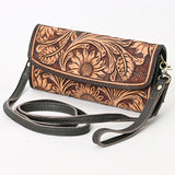 ADBGA362 American Darling Hand Tooled Genuine Leather Women Bag Western Handbag Purse