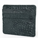 American Darling Card Holder Crocodile Embossed Genuine Leather | Card Holder | Business Card Holder | Credit Card Holder | Leather Card Holder | Sports Card Holder | Slim Card Holder | Debit Card Holder