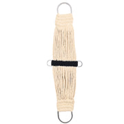 HILASON Horse Western 27 Strand Double Weave Roper Cinch Off White | Girth Strap for Horses Back Saddle