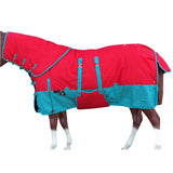 Hilason 1200D Waterproof Winter Horse Turnout Blanket Neckcover Belly Wrap - Uhorse