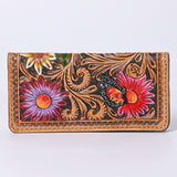 American Darling Clutch Hand Tooled Genuine Leather Women Bag Western Handbag Purse