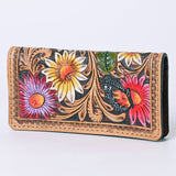 American Darling Clutch Hand Tooled Genuine Leather Women Bag Western Handbag Purse