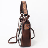 ADBGA370 American Darling Hand Tooled Hair On Genuine Leather Women Bag Western Handbag Purse