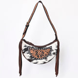 ADBGA376 American Darling Hand Tooled Hair On Genuine Leather Women Bag Western Handbag Purse