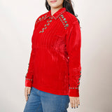 American Darling Velvet Women shirt dress Tunic Ladies girl Top